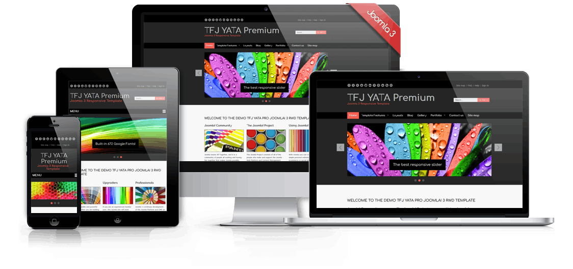 Yata Joomla Template with Quickstart Package download for Free!